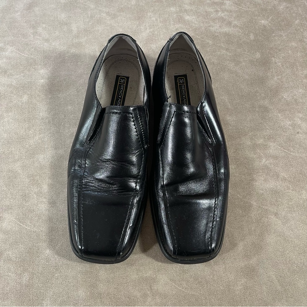 Stacy Adams Men’s Leather Dress Slip On Shoe Size 10